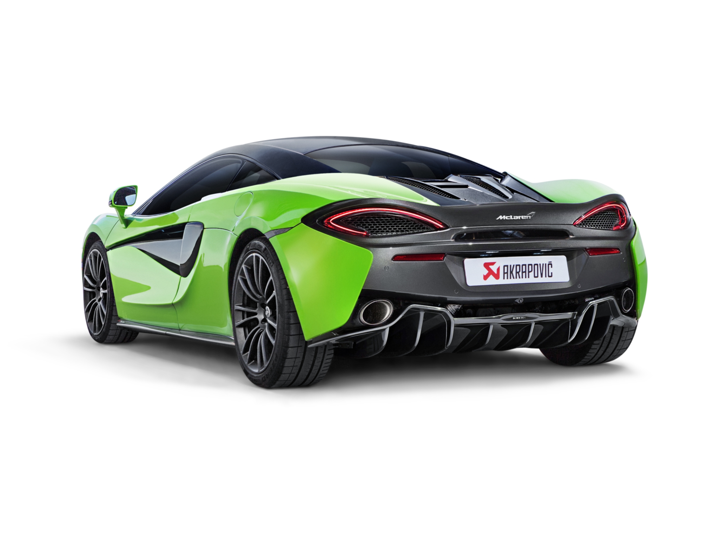 MCLAREN 650s салатовый